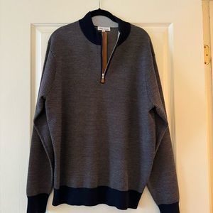 LIKE NEW Peter Millar Half Zip Sweater